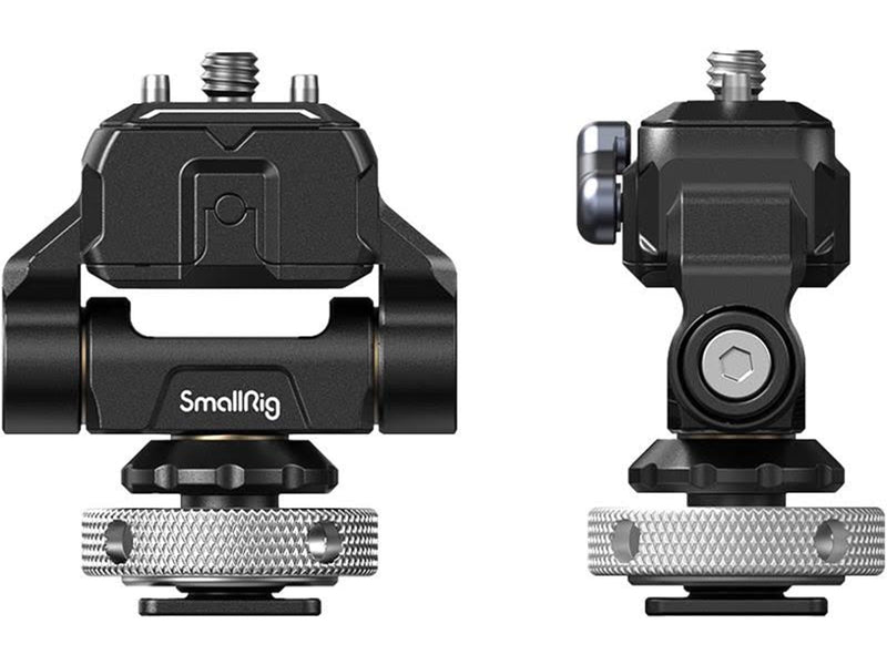 SmallRig 3514 Drop-in HawkLock Mini Quick Release Monitor Mount with Cold Shoe