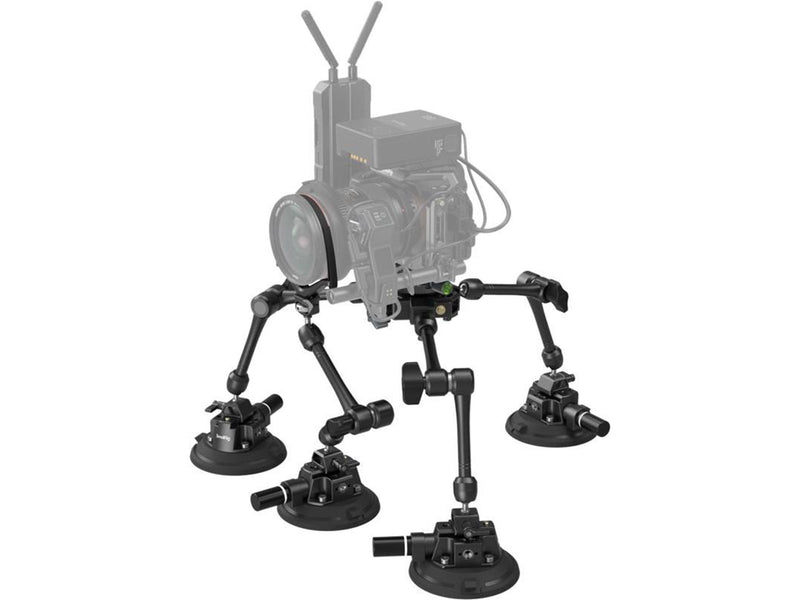 SmallRig 3565 All-in-One 4-Arm Suction Cup Camera Mount Kit for Vehicle Shooting SC-15K
