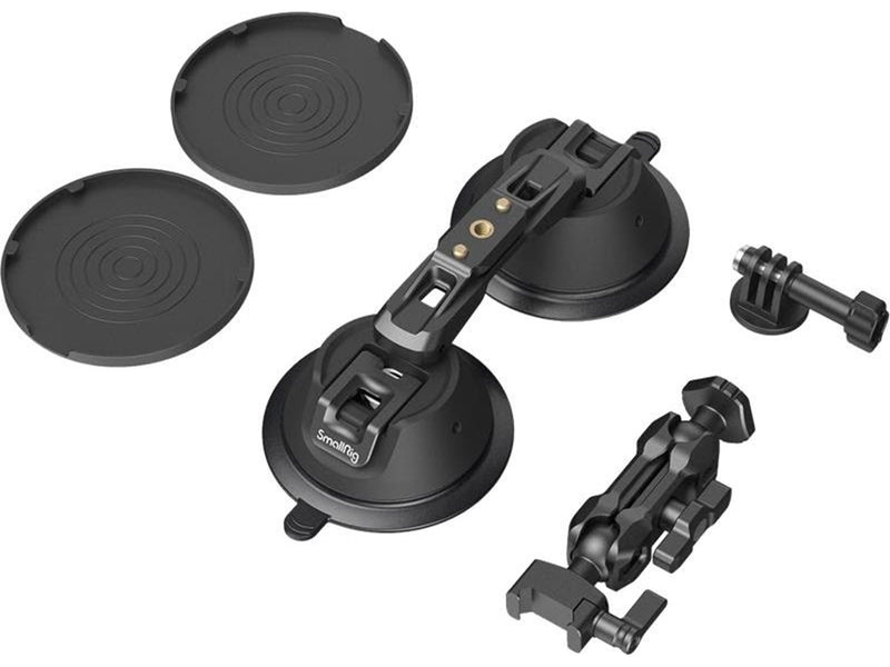 SmallRig 3566 Suction Cup Portable Dual with Camera Mount  SC-2K