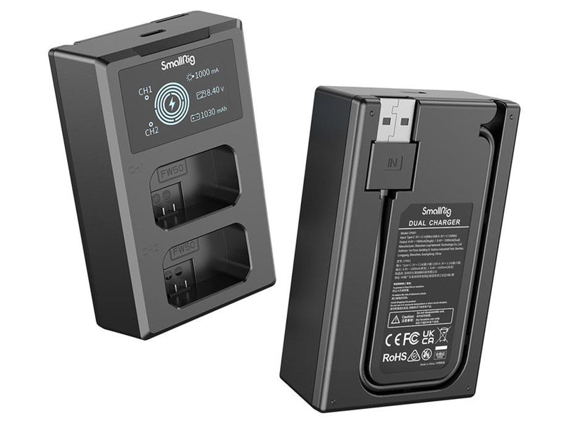 SmallRig 3818 NP-FW50 Battery & Charger Kit