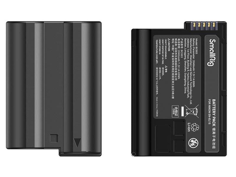 SmallRig 3820 EN-EL15 Battery & Charger Kit