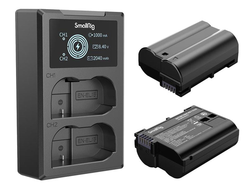SmallRig 3820 EN-EL15 Battery & Charger Kit