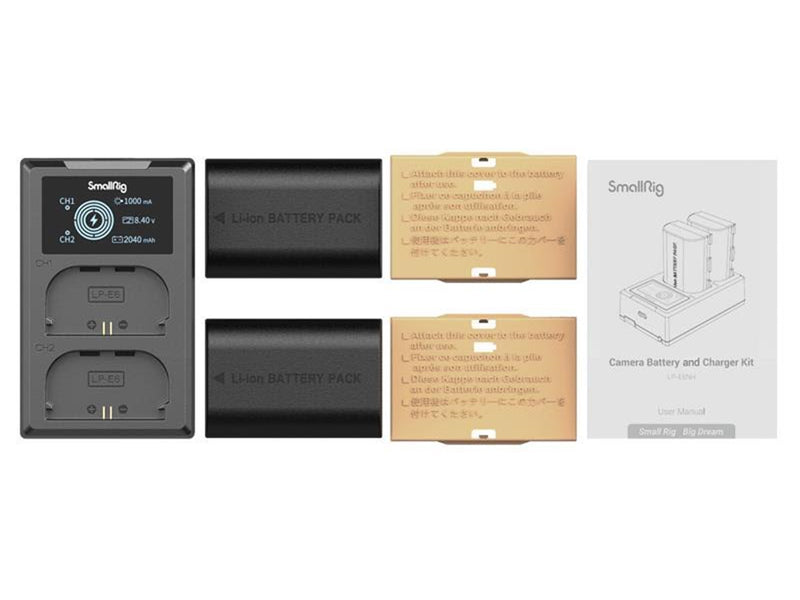 SmallRig 3821 LP-E6NH Battery & Charger Kit