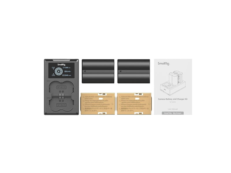 SmallRig 3822 NP-W235 Battery & Charger Kit