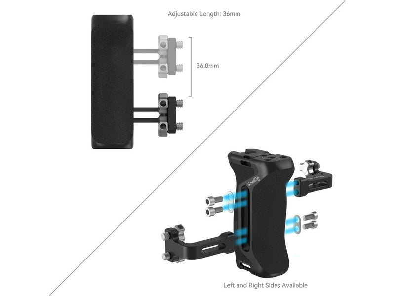 SmallRig 4015 Side Handle with 1/4" screws