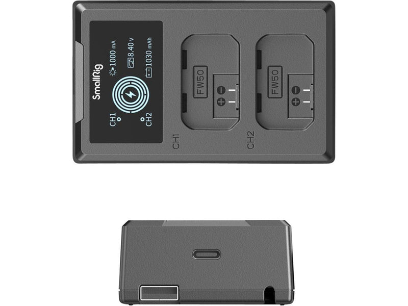SmallRig 4081 Battery Charger For NP-FW50 Batteries