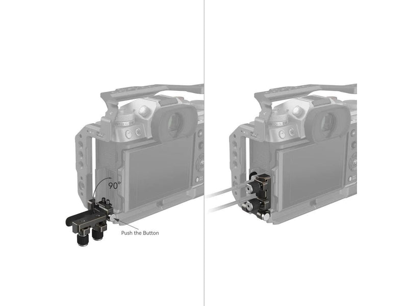 SmallRig 4147 Cable Clamp HDMI/USB-C For Fujifilm X-T5