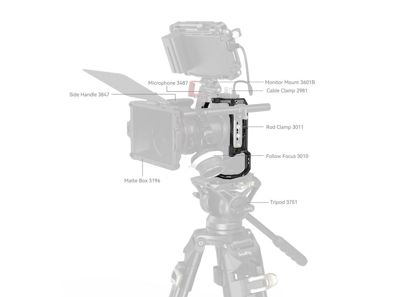 SmallRig 4159 Cage For Canon EOS R6 MKII
