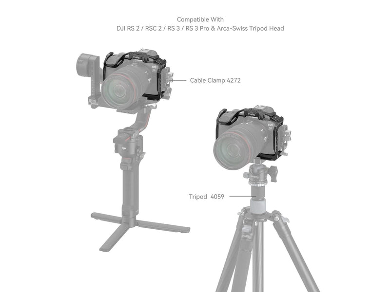 SmallRig 4161 Camera Cage Black Mamba for Canon EOS R6 MII