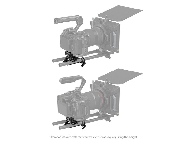 SmallRig 4233 Height adjustable Mount Plate Kit Universal ARCA & Manfrotto compatible
