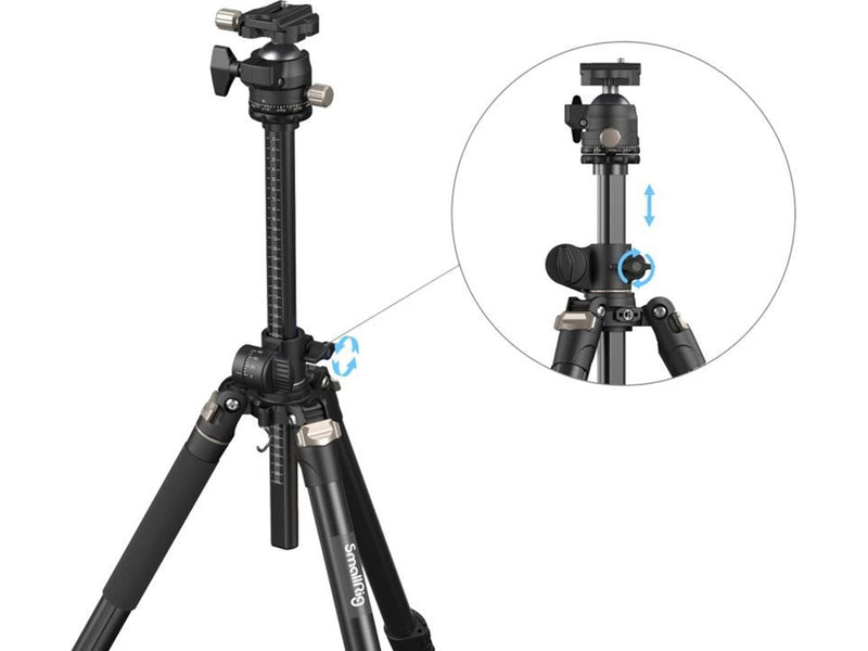 SmallRig 4288 Tripod with Lateral Center Column CT200