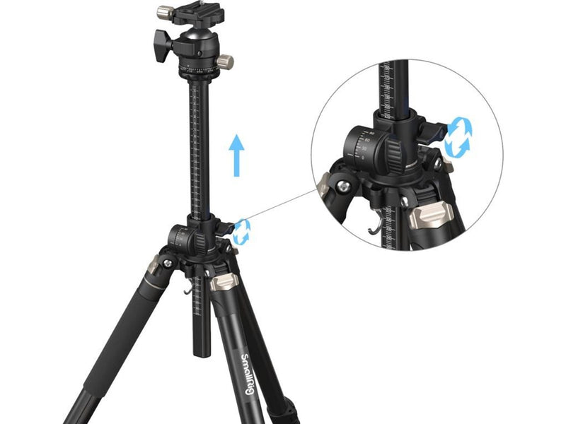 SmallRig 4288 Tripod with Lateral Center Column CT200