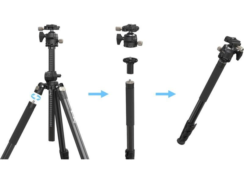 SmallRig 4288 Tripod with Lateral Center Column CT200