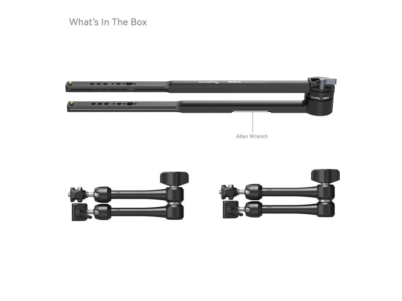 SmallRig 4362 x Mikevisuals Extension Arm Tracking Shot Kit