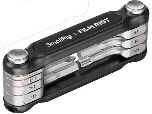 SmallRig 4374 x FILM RIOT 7-in-1 Folding Wrench Set with Multiple Angle Positioning Black