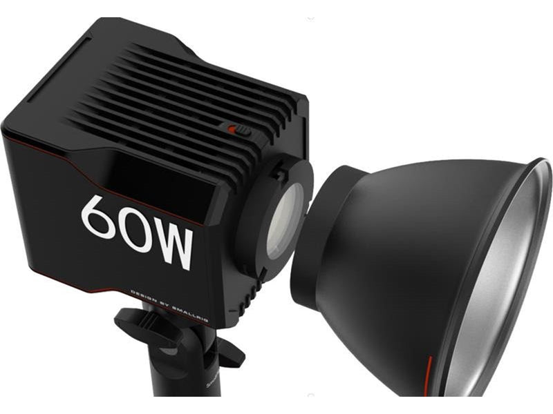 SmallRig 4376 LED Video Light COB RC 60B with Powerbank Clamp