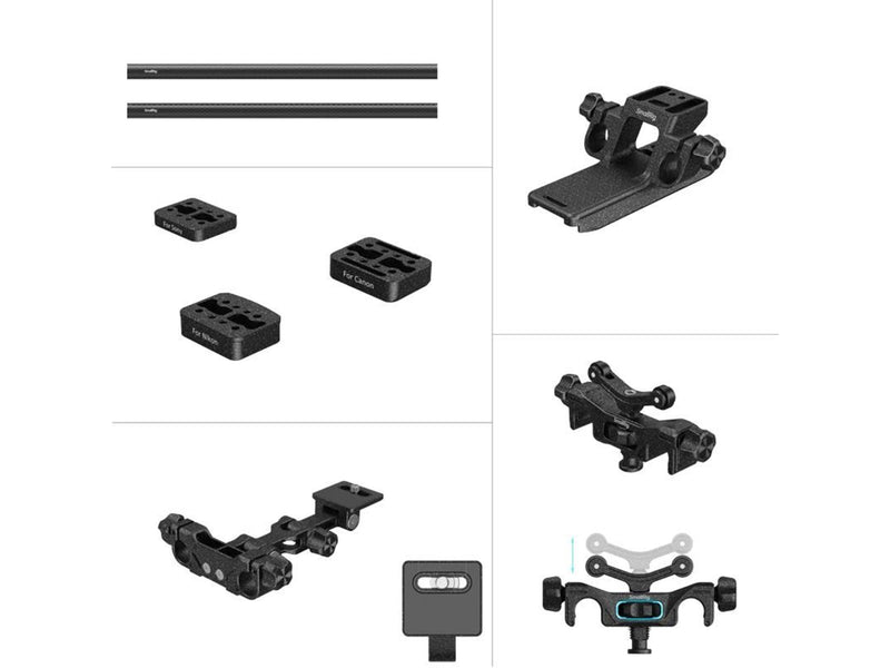 SmallRig 4429 Wildlife Photography Lens Support Kit (501PL)