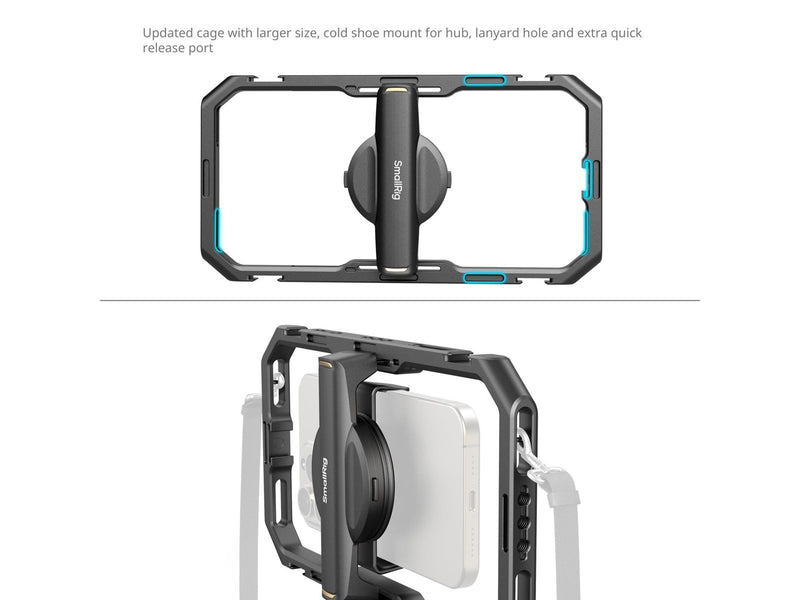 SmallRig 4597 All-in-One Video Kit for Smartphone Creators Quick Basic Edition