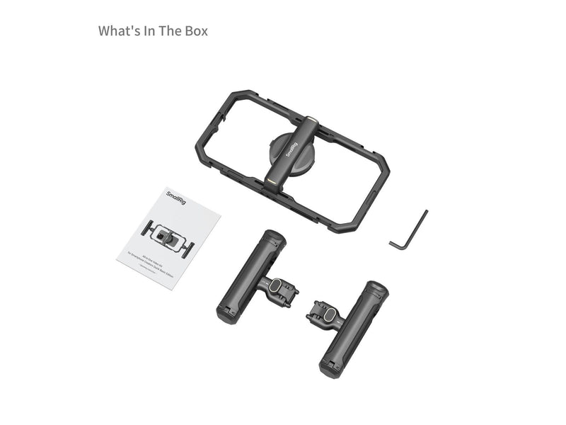 SmallRig 4597 All-in-One Video Kit for Smartphone Creators Quick Basic Edition
