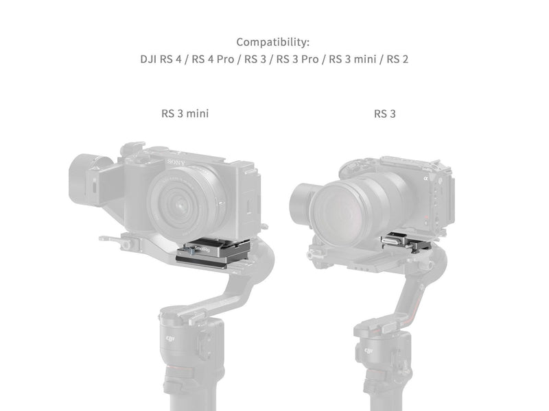 SmallRig 4639 HawkLock H38 Arca-Swiss Quick Release Plate for DJI Stabilizers