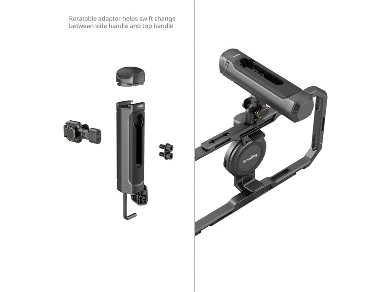 SmallRig 4704 All-in-One Video Kit for Smartphone Creators Qucik Pro Edition