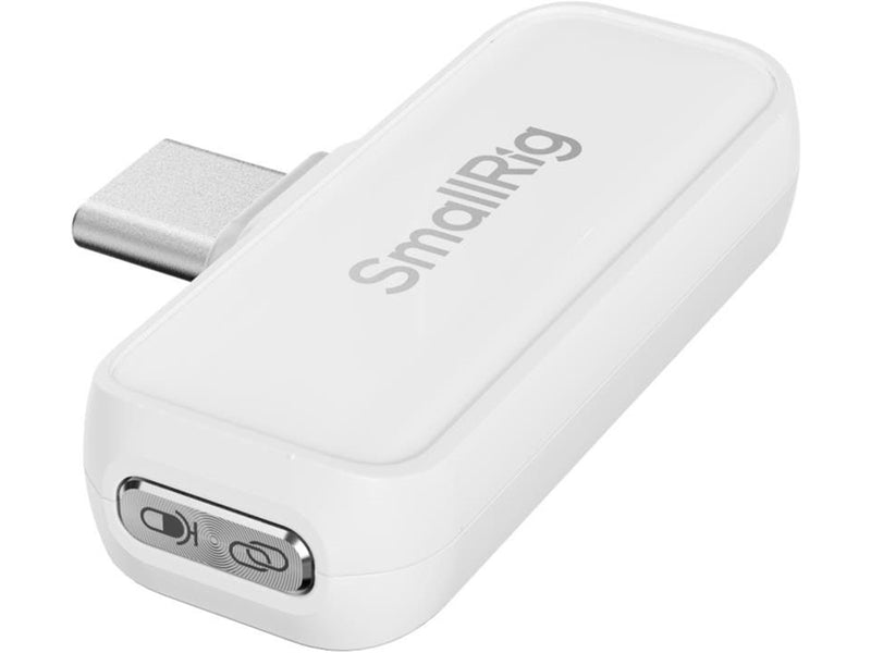 SmallRig 4706 S 60 Wireless Microphone White (USB-C Version)