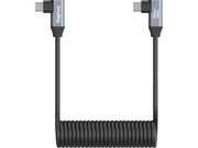 SmallRig 4793 USB-C Angled to USB-C Angled Coiled Data Cable