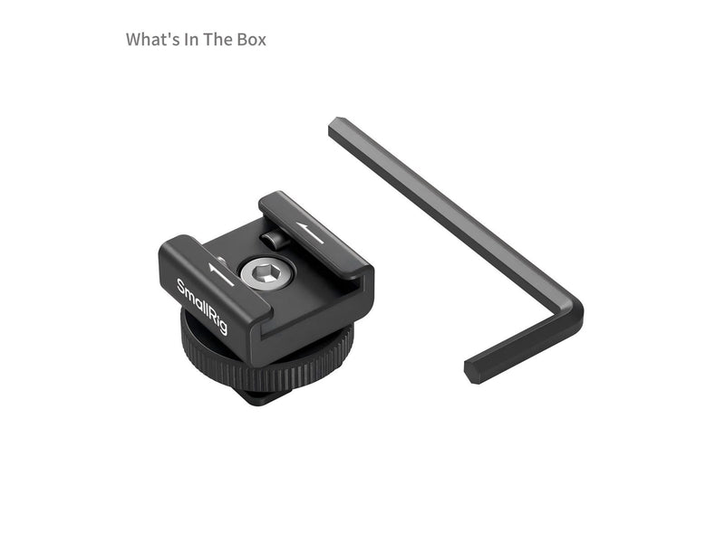 SmallRig 4822 Wireless Microphone Support with Cold Shoe Mount