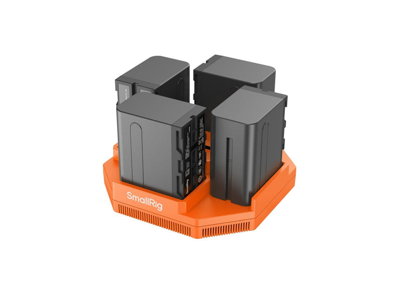 SmallRig 4837 NP-F 4-Channel Camera Battery Charger