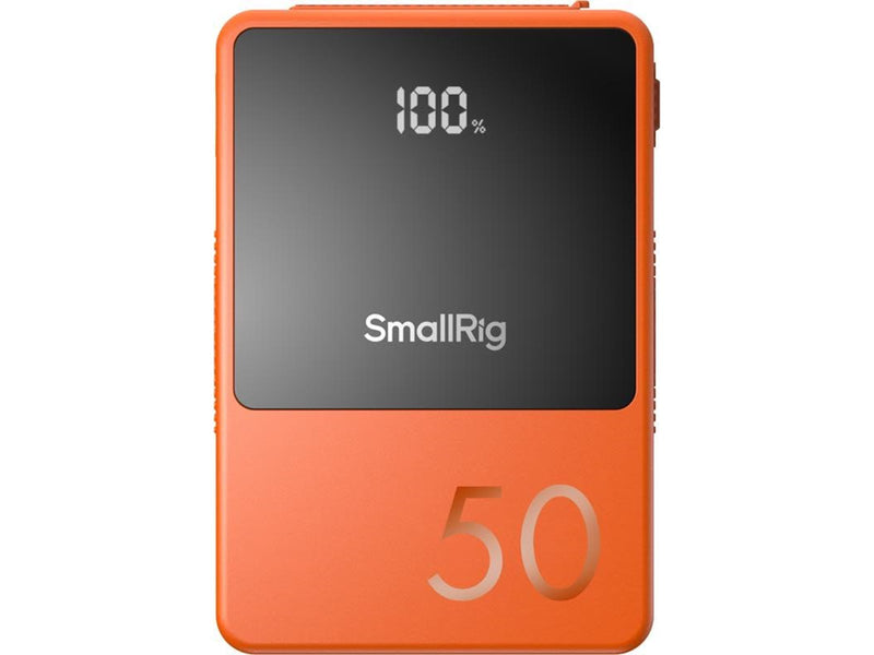 SmallRig 4871 V-Mount Battery Mini VB50 (Orange)