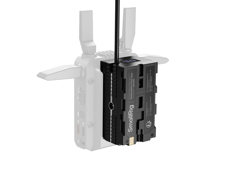 SmallRig 4884 D-Tap to Dual-Sided NP-F Dummy Battery Power Cable
