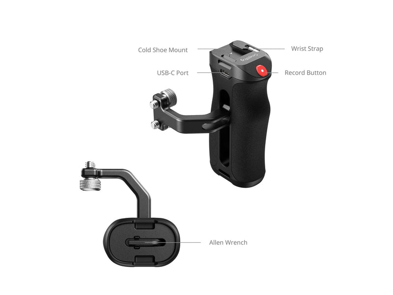 SmallRig 4928 Side Handle with Rec Trigger (1/4"-20 Screws)