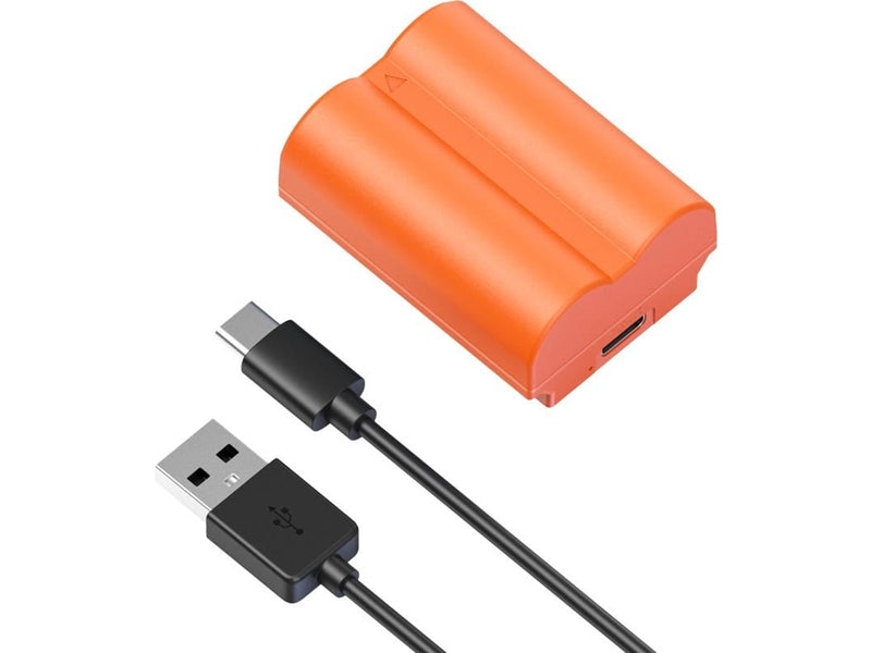 SmallRig 4970 NP-W235 USB-C Rechargeable Camera Battery Orange