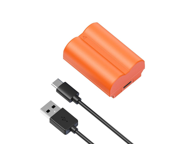 SmallRig 4970 NP-W235 USB-C Rechargeable Camera Battery Orange