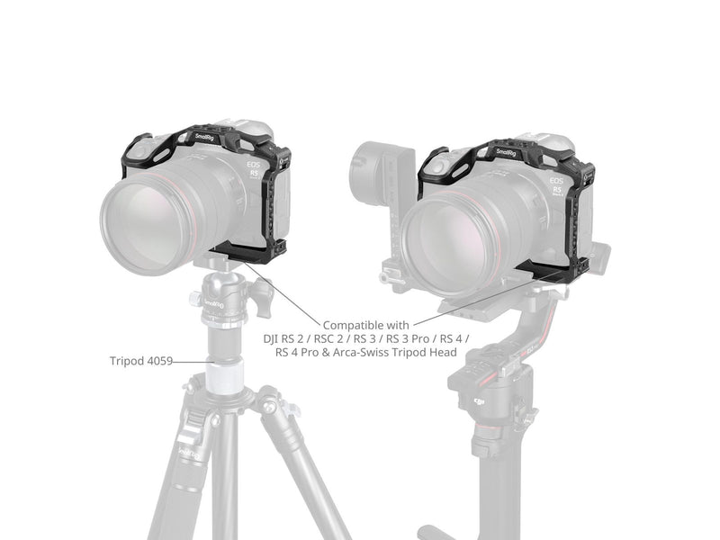SmallRig 4975 Black Mamba Cage for Canon EOS R5 Mark II