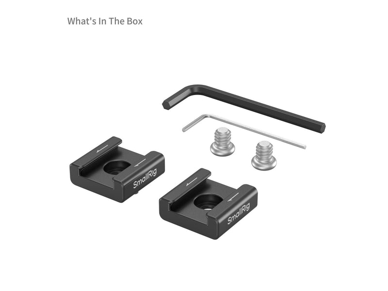 SmallRig 5032 Anti-Twist Cold Shoe Mount Support (2pcs)