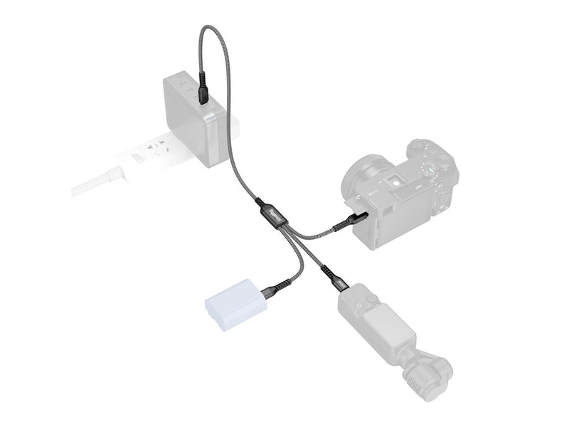 SmallRig 5079 USB-C Power Cable 3-in-1