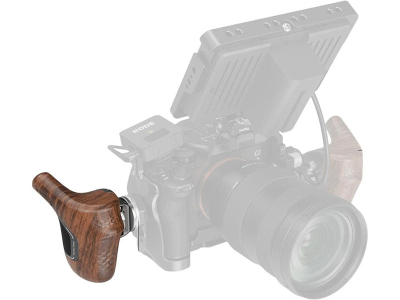 SmallRig 5162 ImageGrip Series Wooden Handle with ARRI Rosette (Left Side)