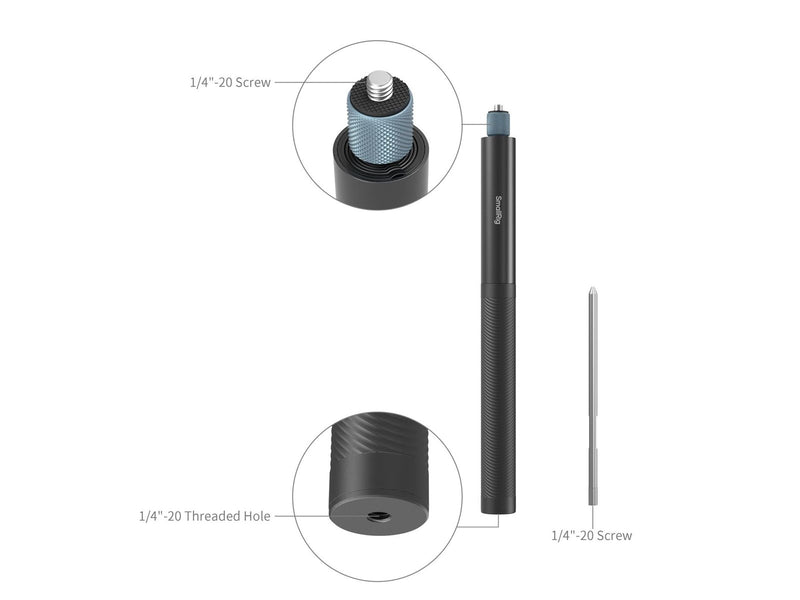 SmallRig 5270 Selfie Stick for Action Cameras (150cm)