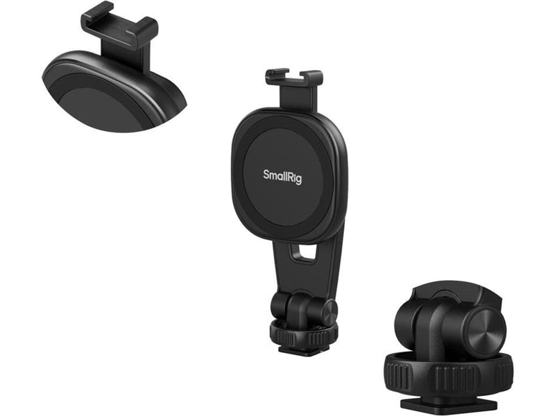 SmallRig 5283 AC-10 Attachable Phone Clamp with Cold Shoe Mount