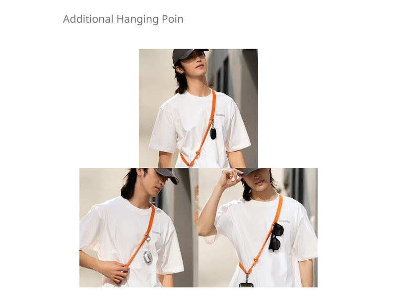 SmallRig 5300 FilMov Phone Shoulder Strap Orange