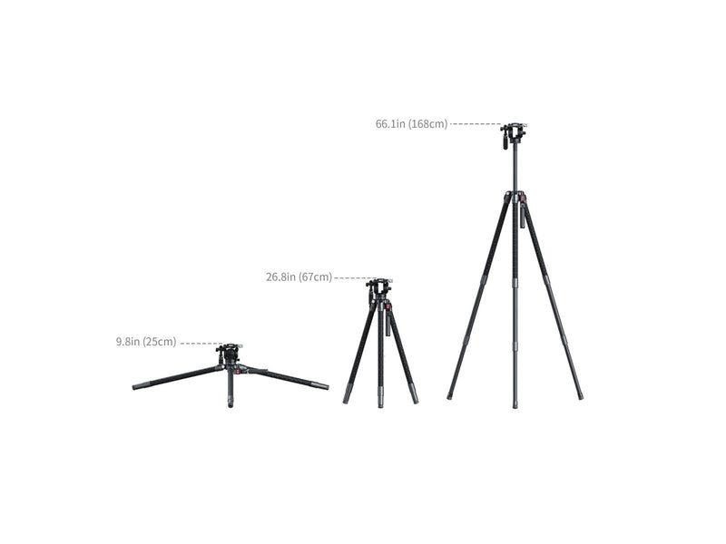 SmallRig 5305 x Potato Jet TRIBEX SE Hydraulic Tripod
