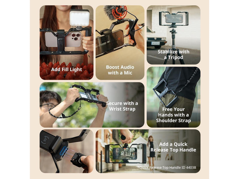 SmallRig 5356 IG-02 IntegraGrip Cage (Wireless Controller)
