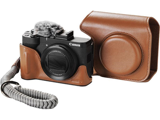 SmallRig 5385 Leather Case Kit for Canon PowerShot V1 Brown