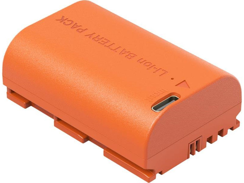 SmallRig 5407 Camera Battery USB-C Rechargeable Canon LP-E6P Orange