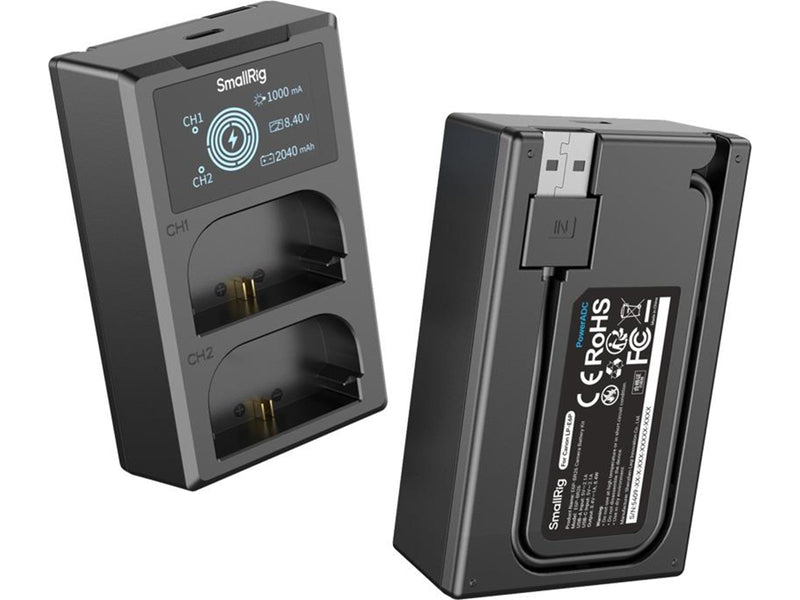 SmallRig 5409 Camera Battery and Charger Kit for Canon LP-E6P