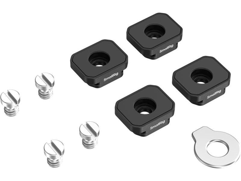 SmallRig 5472 Mount Plate with Cold Shoe Mount (4pcs)