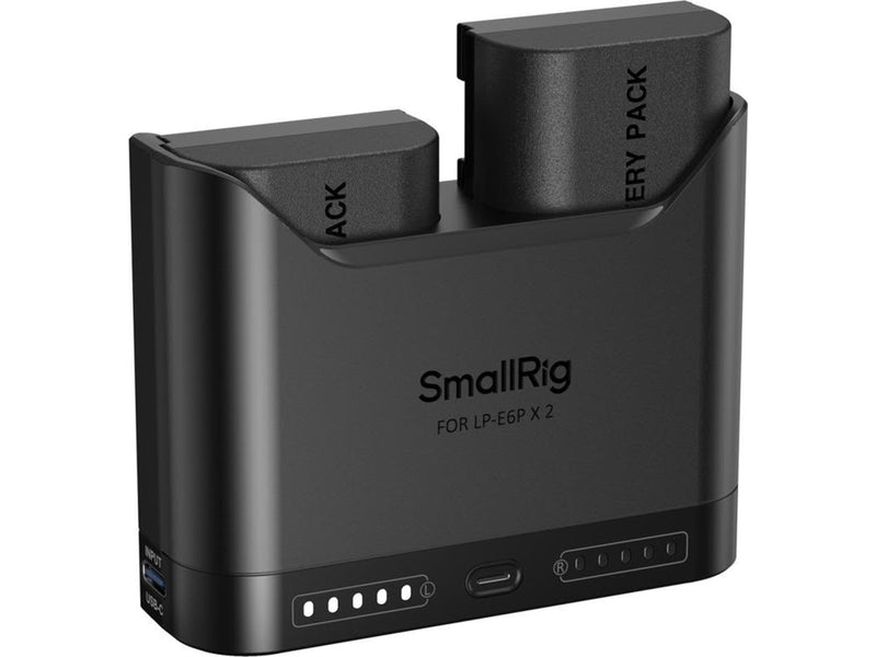 SmallRig 5485 Turbo Charging Kit for LP-E6P Camera Batteries
