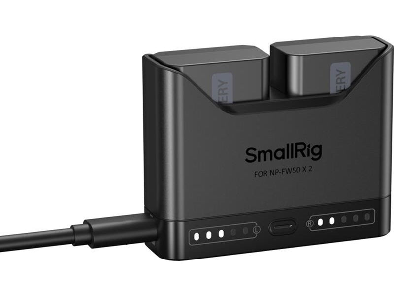 SmallRig 5488 Turbo Charging Kit for NP-FW50 Camera Batteries
