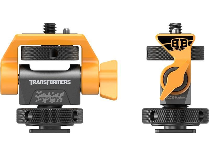 SmallRig 5519 Swivel and Tilt Adjustable Monitor Support with Cold Shoe（BumbleBee Edition）